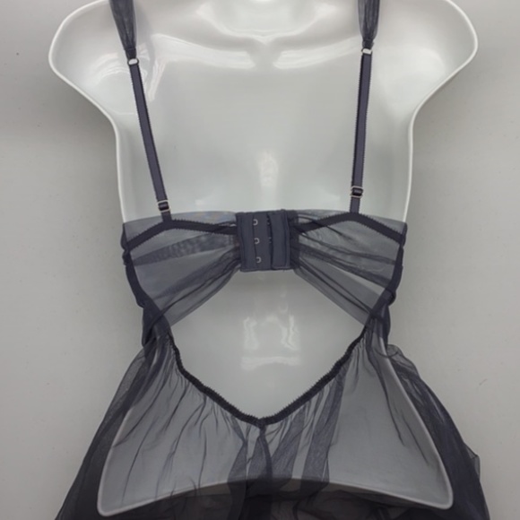 VS One Piece GREY Lingerie, S *P1073 - Picture 7 of 11